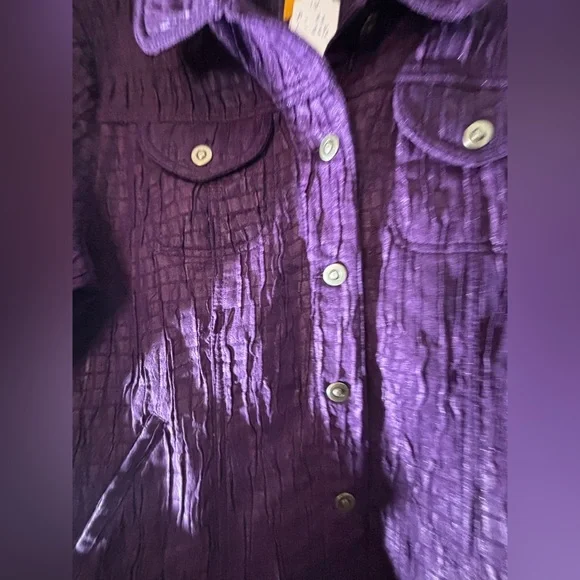 Ruby Rd Textured Jacket-Size 14 - Picture 5 of 9
